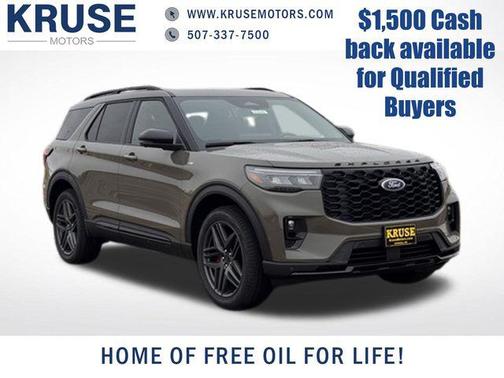 Gray 2026 Ford Explorer ST-Line