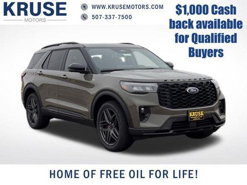 Gray 2026 Ford Explorer ST-Line