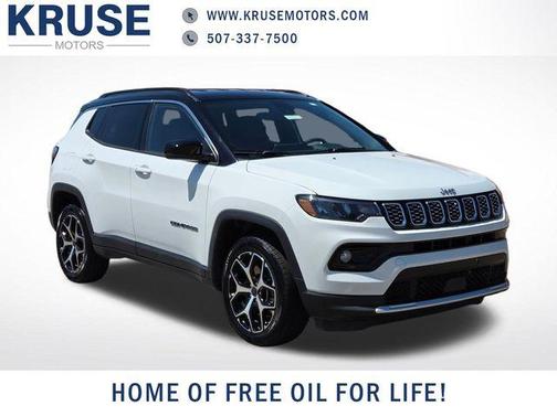 Bright White Clearcoat 2025 Jeep Compass Limited