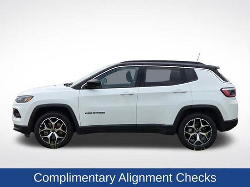 Bright White Clearcoat 2025 Jeep Compass Limited