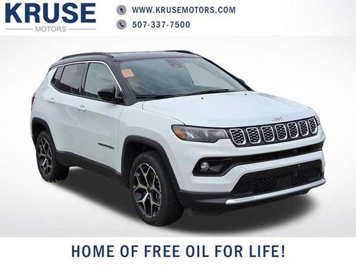 Bright White Clearcoat 2025 Jeep Compass Limited