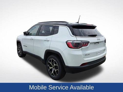 Bright White Clearcoat 2025 Jeep Compass Limited