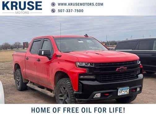 Red Hot 2022 Chevrolet Silverado 1500 Limited LT Trail Boss