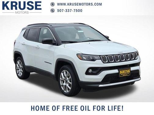 Bright White Clearcoat 2025 Jeep Compass Limited