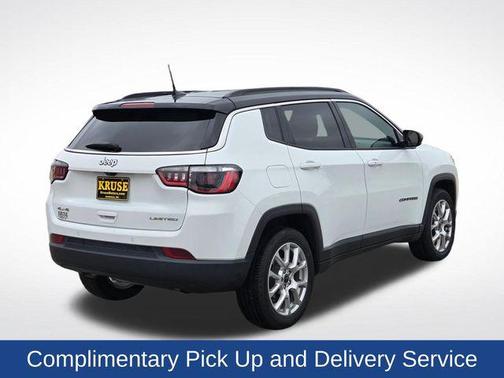 Bright White Clearcoat 2025 Jeep Compass Limited