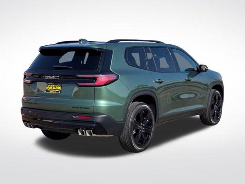 Trailstone Green Metallic 2027 GMC Acadia Elevation
