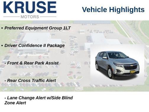 Silver Ice Metallic 2022 Chevrolet Equinox 1LT