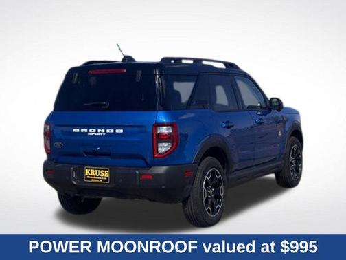 Blue Metallic 2025 Ford Bronco Sport Outer Banks