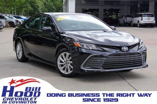 Midnight Black Metallic 2023 Toyota Camry LE