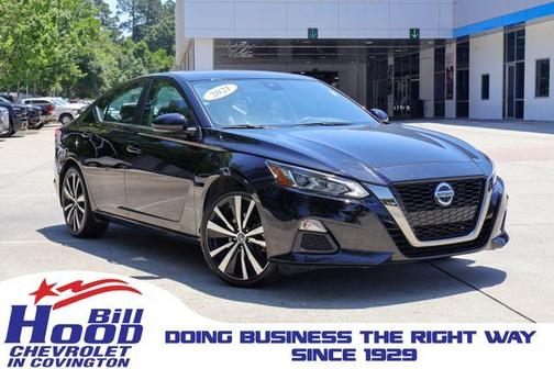 Black 2021 Nissan Altima 2.5 SR