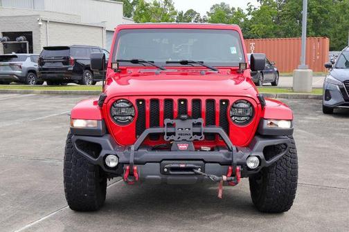 Firecracker Red Clearcoat 2018 Jeep Wrangler Unlimited Sahara