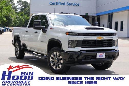 Summit White 2024 Chevrolet Silverado 2500 Custom