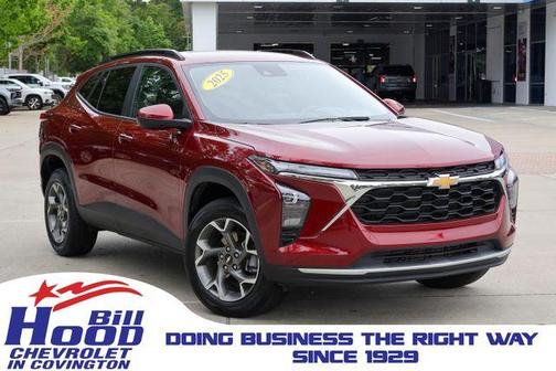 Crimson Metallic 2025 Chevrolet Trax LT