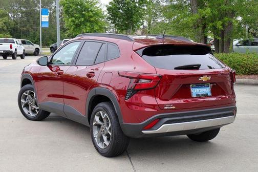 Crimson Metallic 2025 Chevrolet Trax LT