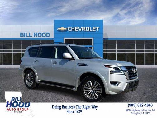 Brilliant Silver Metallic 2023 Nissan Armada SL
