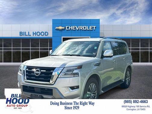 Brilliant Silver Metallic 2023 Nissan Armada SL