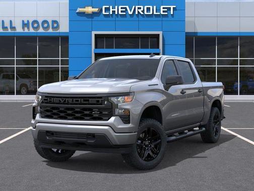 Sterling Gray Metallic 2026 Chevrolet Silverado 1500 Custom