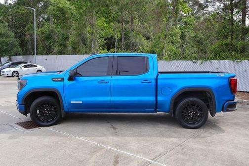 Dynamic Blue Metallic 2022 GMC Sierra 1500 Elevation