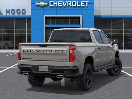 White Sand 2026 Chevrolet Silverado 1500 Custom Trail Boss