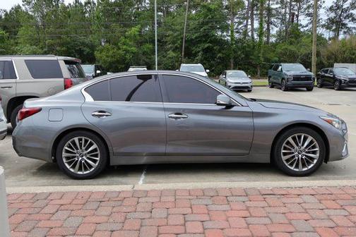 Graphite Shadow 2018 INFINITI Q50 3.0t LUXE
