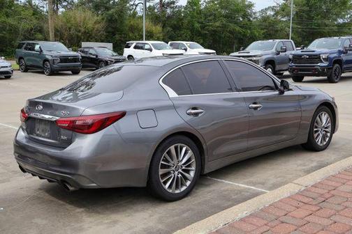 Graphite Shadow 2018 INFINITI Q50 3.0t LUXE