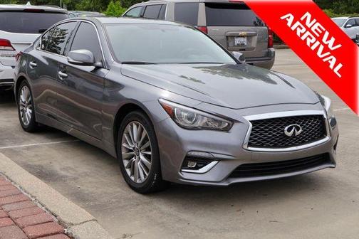 Graphite Shadow 2018 INFINITI Q50 3.0t LUXE