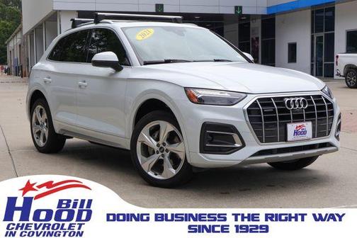 Glacier White Metallic 2021 Audi Q5 40 Premium Plus