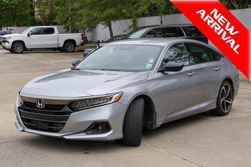 White 2022 Honda Accord Sport 1.5T