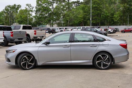 White 2022 Honda Accord Sport 1.5T