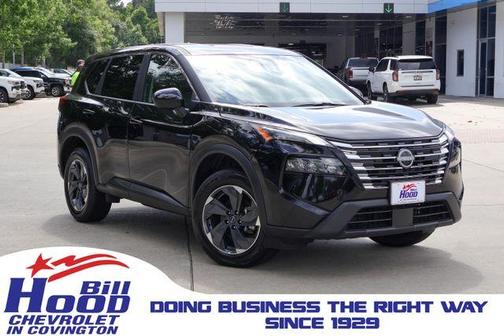 Super Black 2025 Nissan Rogue SV