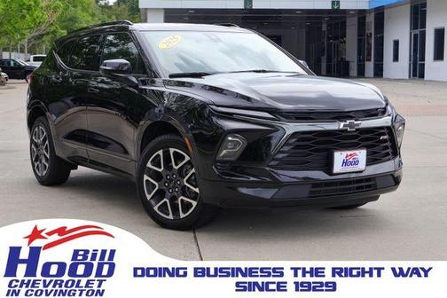 Black 2025 Chevrolet Blazer RS