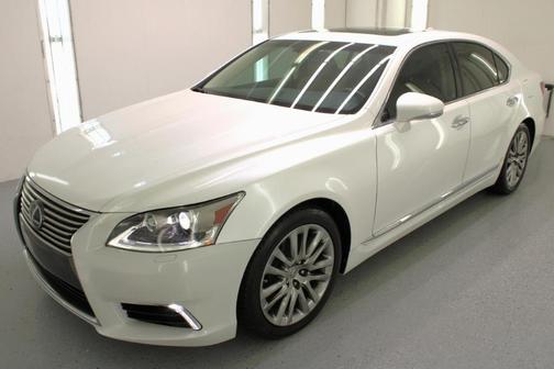Pearl White 2017 Lexus LS 460 Base
