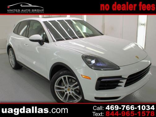 White 2020 Porsche Cayenne Base