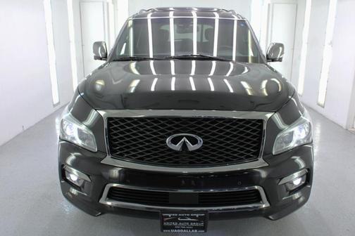 Black 2017 INFINITI QX80 Limited