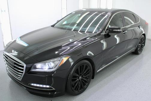 Caspian Black 2015 Hyundai Genesis 5.0