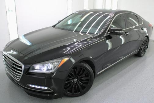 Caspian Black 2015 Hyundai Genesis 5.0