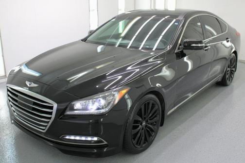 Caspian Black 2015 Hyundai Genesis 5.0