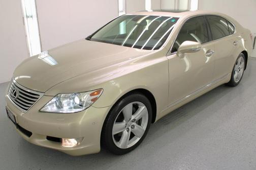Beige 2012 Lexus LS 460 Base