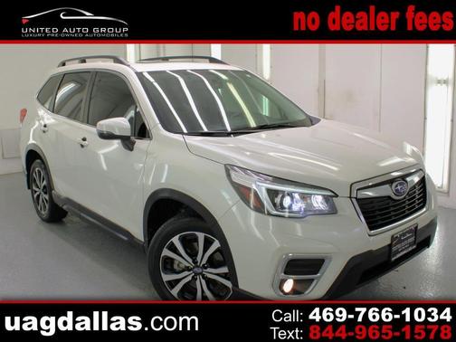Crystal White Pearl 2019 Subaru Forester Limited