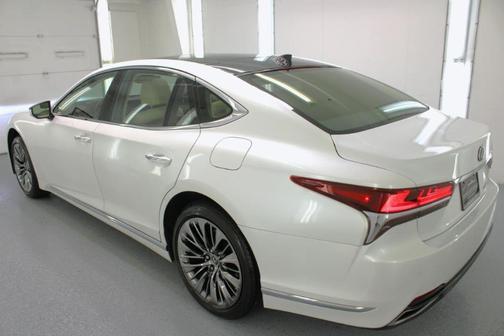 Pearl White 2018 Lexus LS 500 Luxury