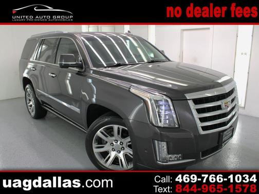 Gray 2018 Cadillac Escalade Premium Luxury