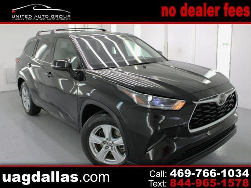 Black 2021 Toyota Highlander L