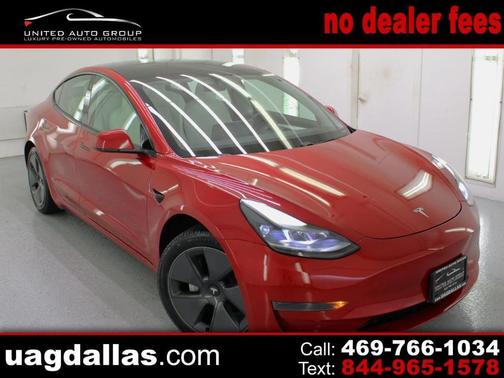 Red Multi 2021 Tesla Model 3 Standard Range Plus