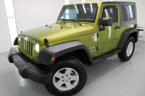 Green 2008 Jeep Wrangler X