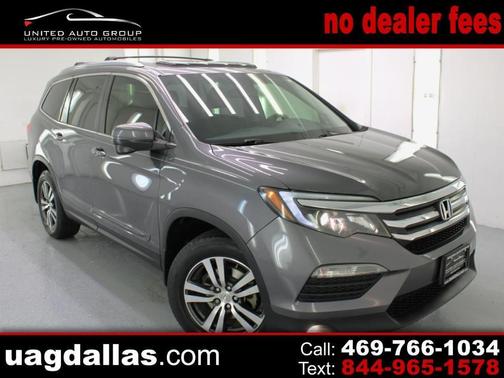 Gray 2017 Honda Pilot EX-L