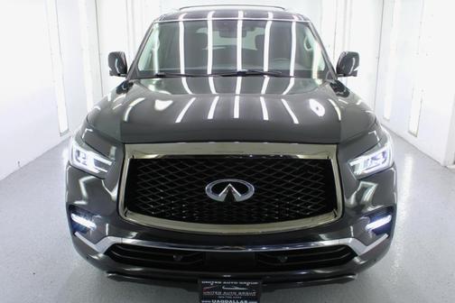 Mineral Black 2021 INFINITI QX80 Luxe
