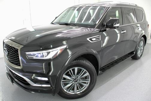 Mineral Black 2021 INFINITI QX80 Luxe