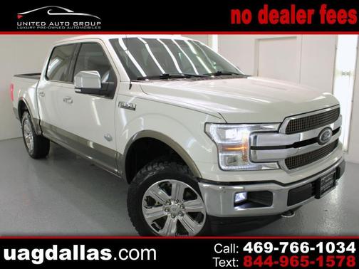 Pearl White 2019 Ford F-150 King Ranch