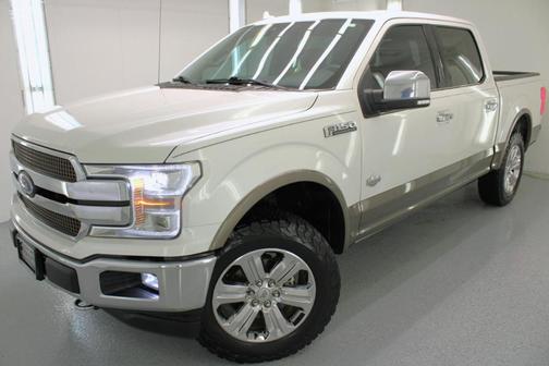 Pearl White 2019 Ford F-150 King Ranch