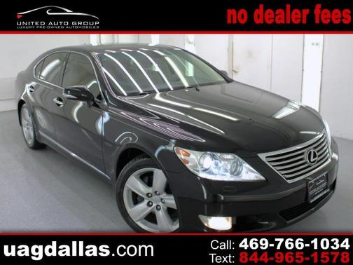 Black 2012 Lexus LS 460 Base